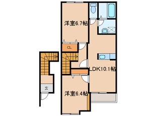 F－Floraの物件間取画像